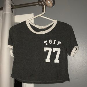 TGIF Crop Top